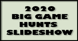 2020 Big Game Hunting slide show